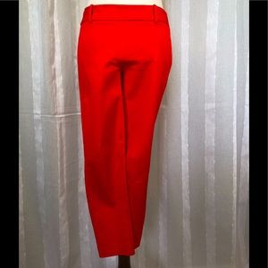 J. Crew 0 Orange City Fit Stretch pants